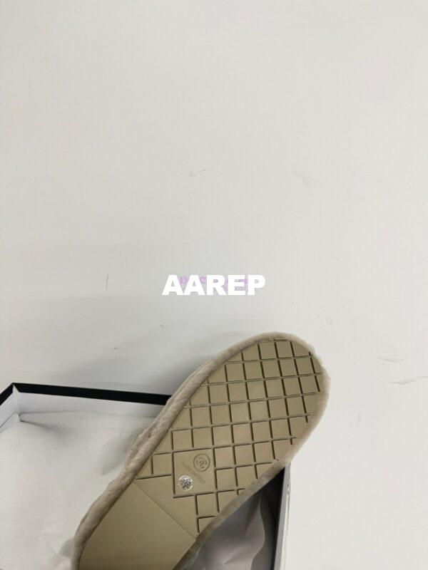 Replica Chanel 24B Wool Slippers G45984 Taupe 8