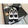 Replica Chanel Mary Jane Patent Calfskin Shoes G45280 Dark Burgundy 2