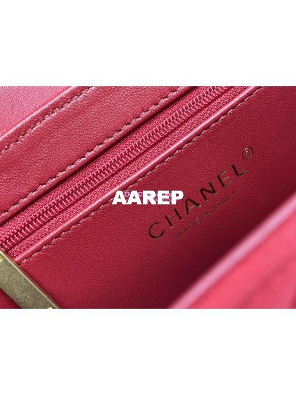 Replica Chanel Mini Shopping Bag in Jersey AS4416 Rosy 8