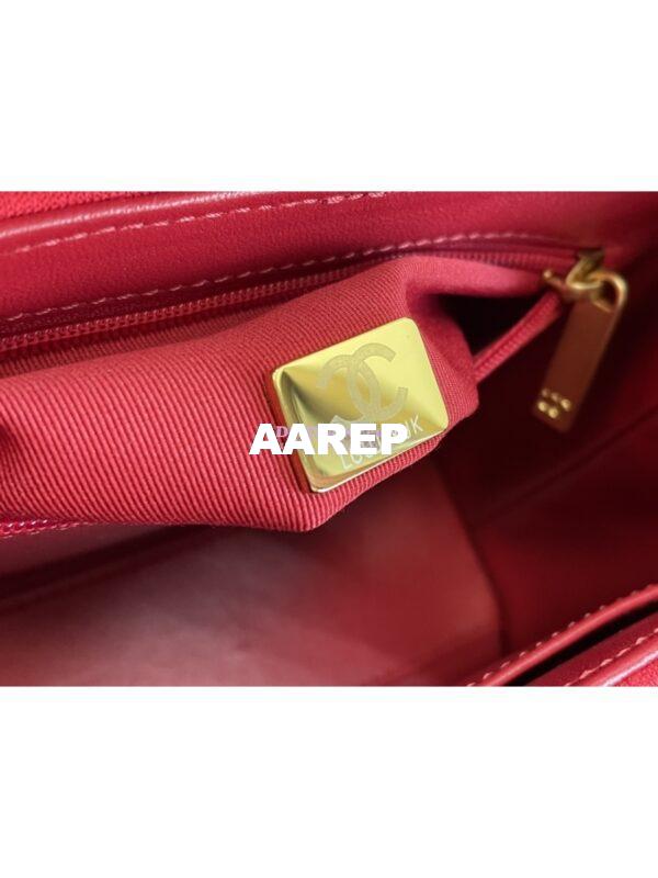 Replica Chanel Mini Shopping Bag in Jersey AS4416 Rosy 9