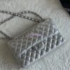 Replica Chanel CF Medium Classic Double Flap Bag Quilted Metallic Lambskin Gold 2