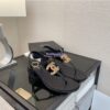Replica Chanel 24P Mary Janes Goatskin & Imitation Pearls G45752 Black