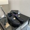 Replica Chanel 24A Heart CC Loafers Glossy Calfskin 50mm G39697 Black