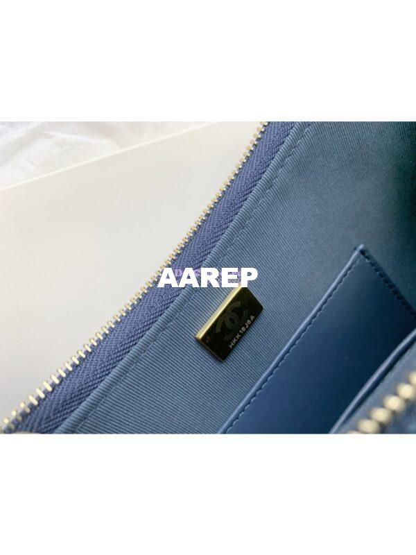 Replica Chanel 23K New Large Hobo Bag Lambskin Gold Hardware AS4422 Denim 11