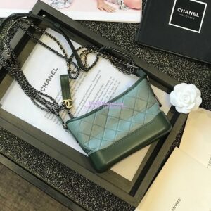 Replica Chanel Gabrielle Hobo Bag matcha A91810 2