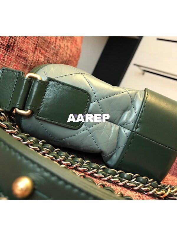 Replica Chanel Gabrielle Hobo Bag matcha A91810 8
