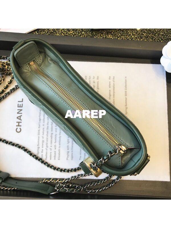 Replica Chanel Gabrielle Hobo Bag matcha A91810 9