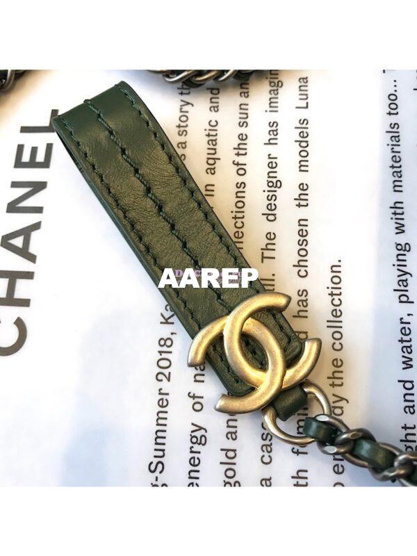 Replica Chanel Gabrielle Hobo Bag matcha A91810 10