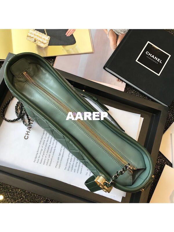 Replica Chanel Gabrielle Hobo Bag matcha A91810 15