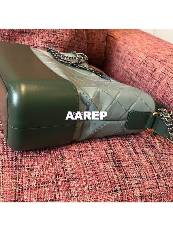 Replica Chanel Gabrielle Hobo Bag matcha A91810 17