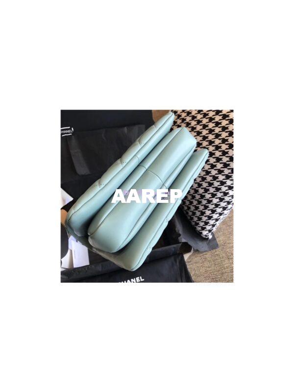 Replica Chanel Small Trendy CC A92236 mint Flap Bag With Metal Plate 8