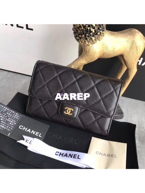 Replica Chanel Classic Small Flap Wallet in calfskin leather A84341