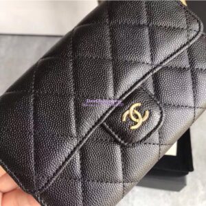 Replica Chanel Classic Small Flap Wallet in calfskin leather A84341 2