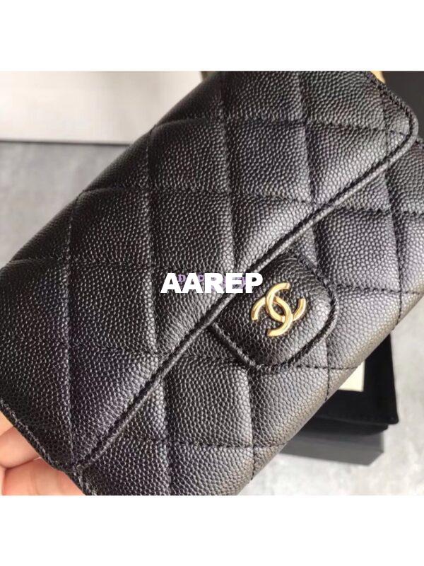 Replica Chanel Classic Small Flap Wallet in calfskin leather A84341 2