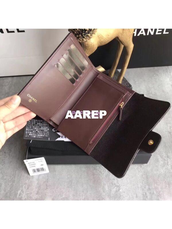 Replica Chanel Classic Small Flap Wallet in calfskin leather A84341 4