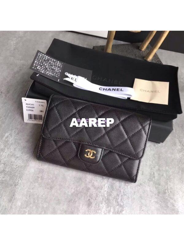 Replica Chanel Classic Small Flap Wallet in calfskin leather A84341 7
