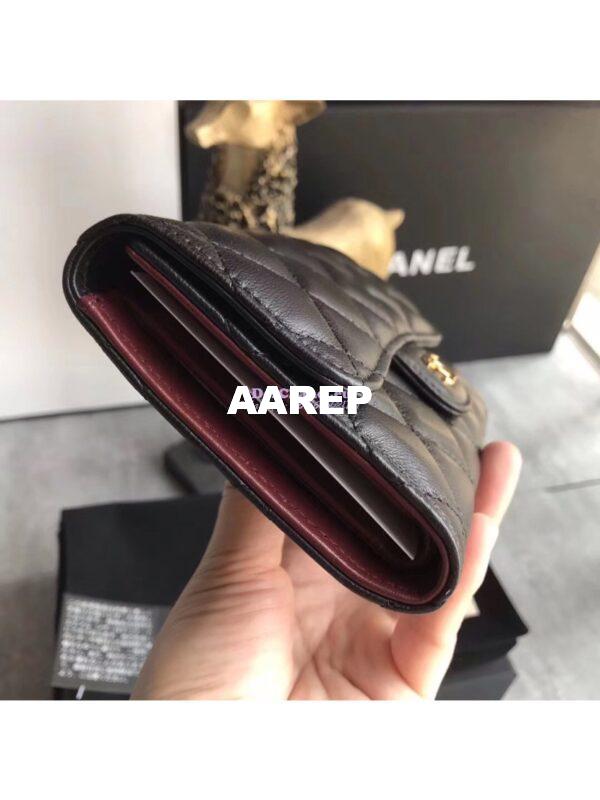 Replica Chanel Classic Small Flap Wallet in lambskin leather A84341 5