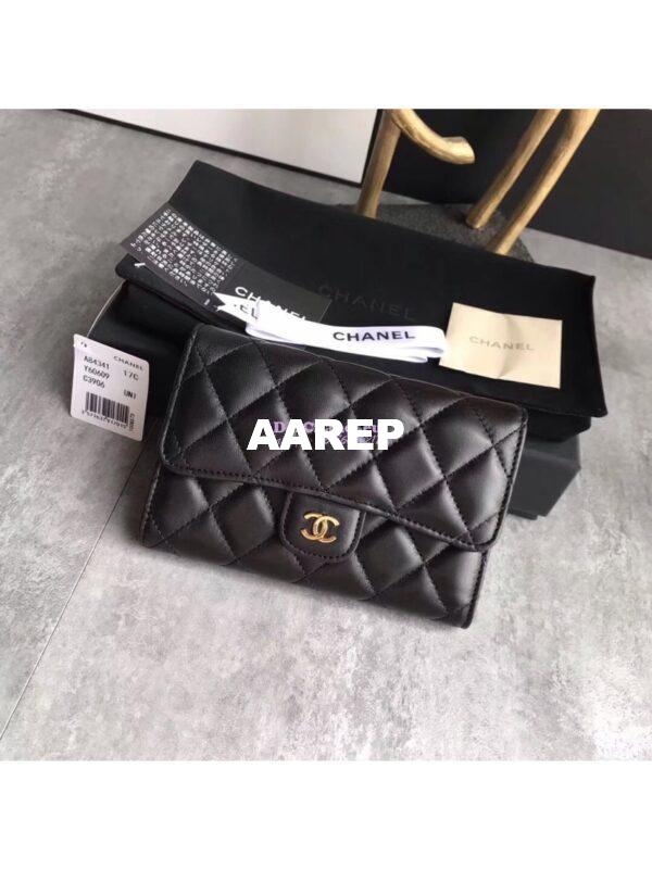 Replica Chanel Classic Small Flap Wallet in lambskin leather A84341 9