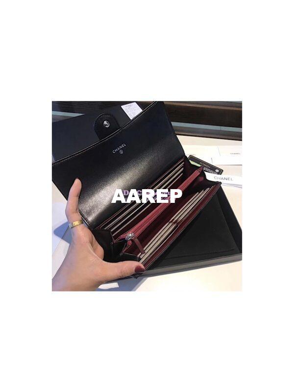 Replica Chanel Classic Flap Wallet in lambskin leather A80758 8