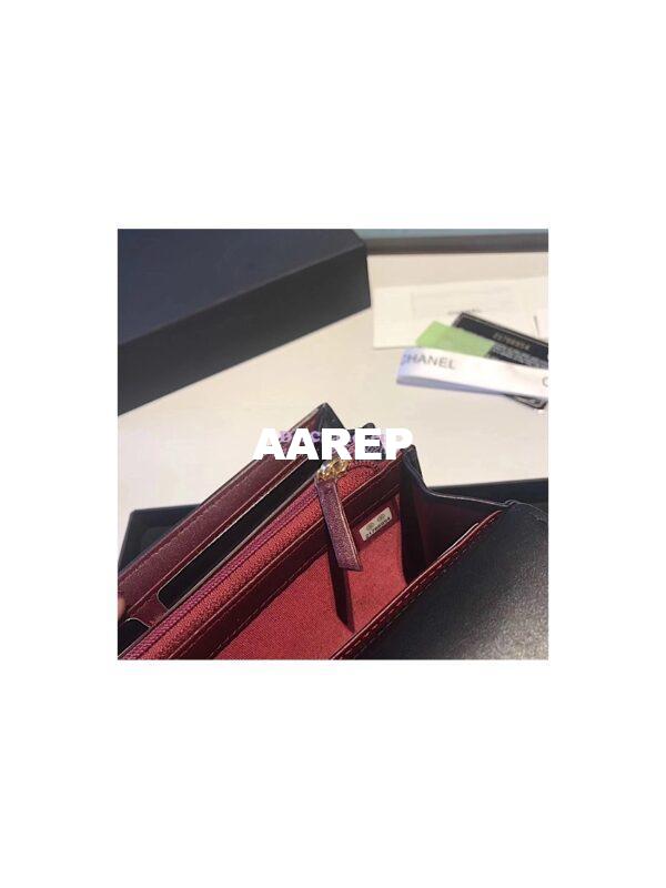 Replica Chanel Classic Flap Wallet in lambskin leather A80758 13