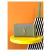 Replica YSL Saint Laurent Kate small chain bag in grain de poudre embossed leather 469390 avocado green