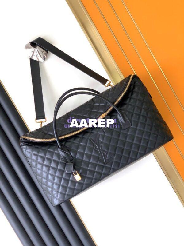 Replica YSL Saint Laurent ES Giant travel bag in quilted leather 736009 4