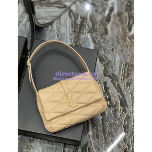 Replica YSL Saint Laurent Le 57 Shoulder Bag In Quilted Lambskin 698567 Beige 2
