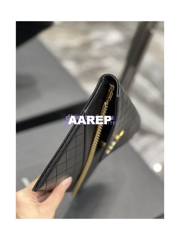 Replica YSL Gaby Double-flap Chain Pouch In Lambskin 685596 7