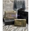 Replica YSL Saint Laurent Becky Mini Chain Bag In Carré-Quilted Lambskin 6292461 Green