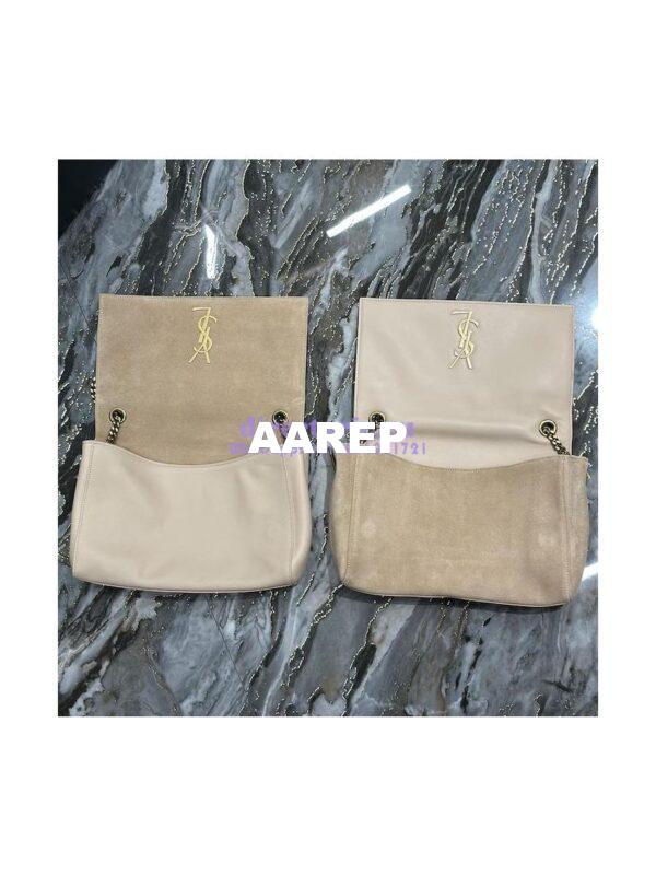 Replica YSL Saint Laurent Kate Medium Reversible In Suede And Smooth Leather 553804 Rosy Sand 5