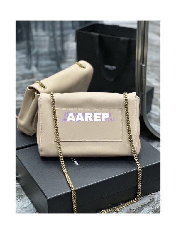 Replica YSL Saint Laurent Kate Medium Reversible In Suede And Smooth Leather 553804 Rosy Sand 15