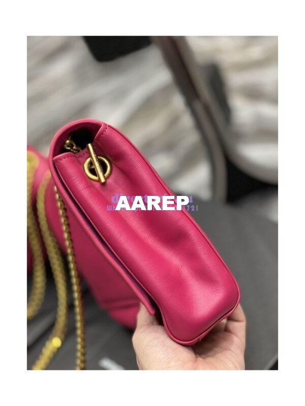Replica YSL Saint Laurent Kate Medium Reversible In Suede And Smooth Leather 553804 Rosy Pink 13