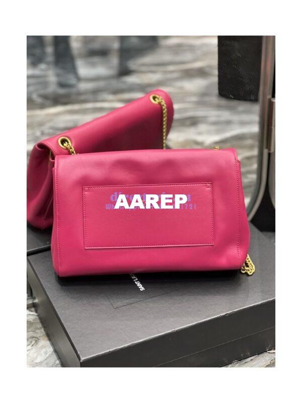 Replica YSL Saint Laurent Kate Medium Reversible In Suede And Smooth Leather 553804 Rosy Pink 14