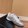 Replica Chanel SS25 Shiny Calfskin, Calfskin & Suede Calfskin Trainers G45839 Yellow