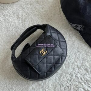 Replica Chanel Grained Calfskin Leather Clutch Bag AP3467