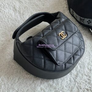 Replica Chanel Grained Calfskin Leather Clutch Bag AP3467 2