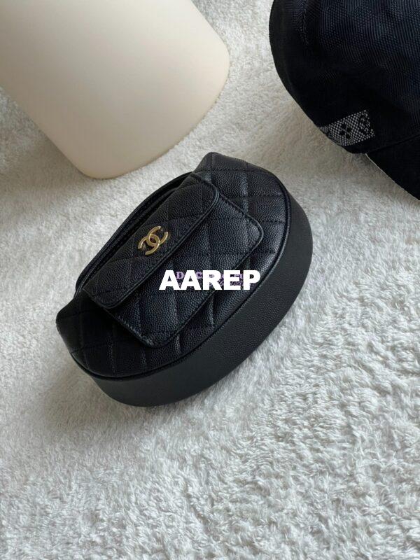 Replica Chanel Grained Calfskin Leather Clutch Bag AP3467 3