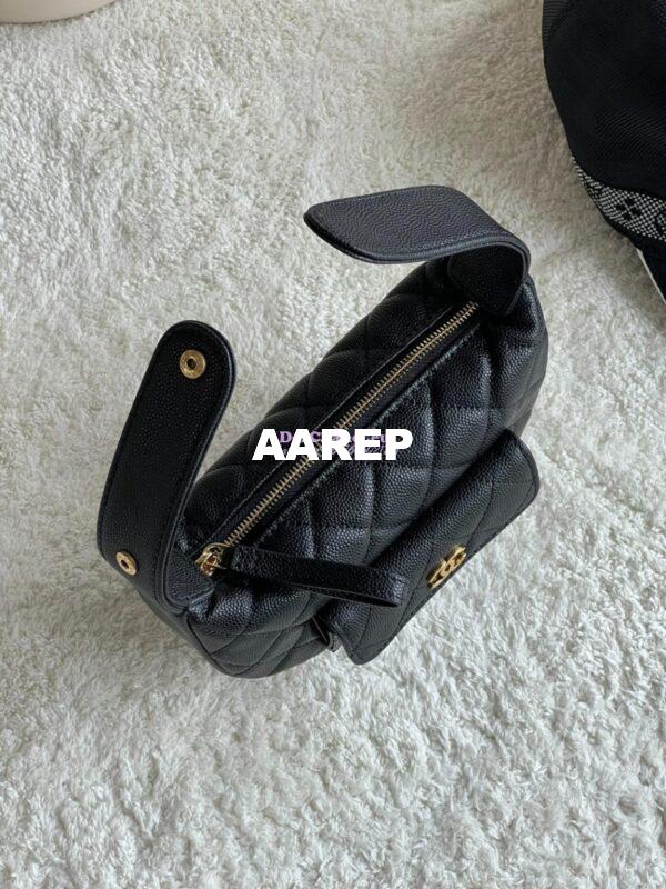 Replica Chanel Grained Calfskin Leather Clutch Bag AP3467 5