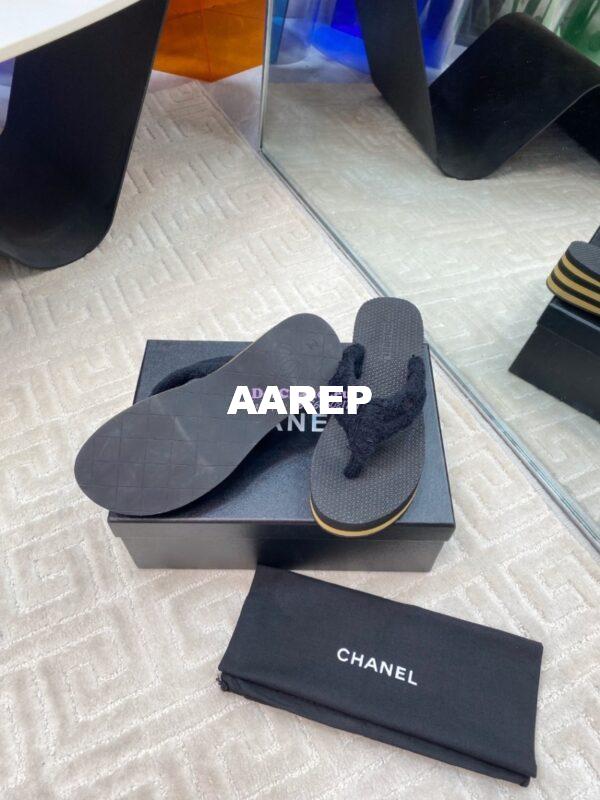 Replica Chanel SS25 Cotton Thongs 55mm G46202 11