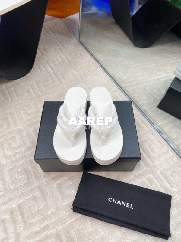Replica Chanel SS25 Cotton Thongs 55mm G46202 12