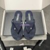 Replica Chanel SS25 Cotton Thongs 55mm G46202