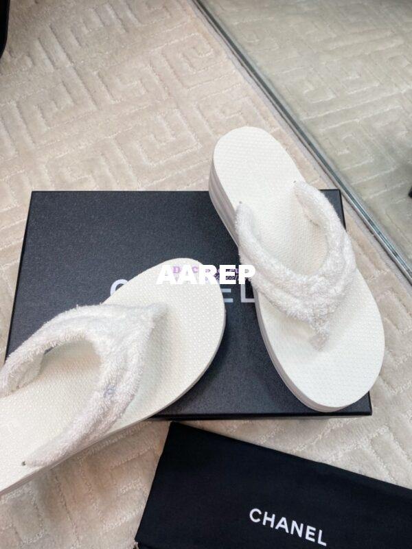 Replica Chanel SS25 Cotton Thongs 55mm G46202 17