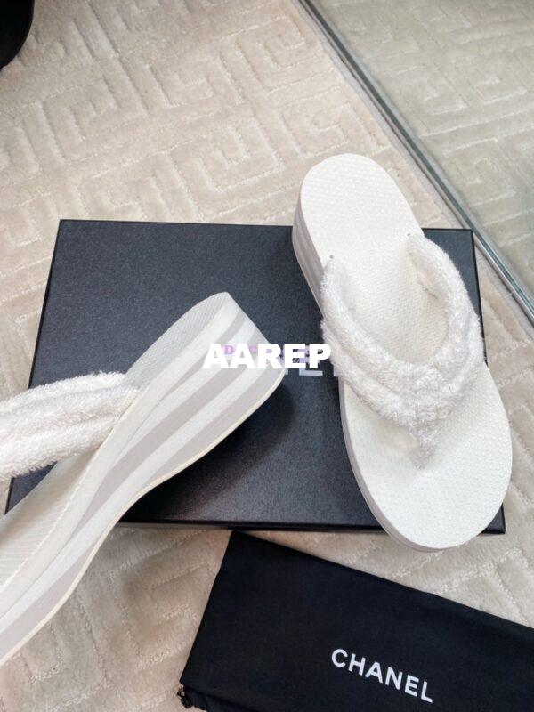 Replica Chanel SS25 Cotton Thongs 55mm G46202 20