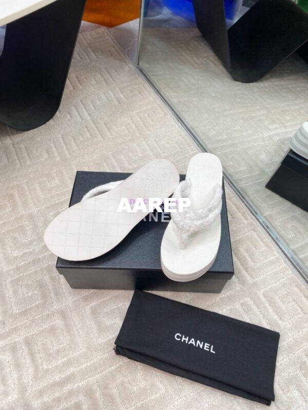Replica Chanel SS25 Cotton Thongs 55mm G46202 21
