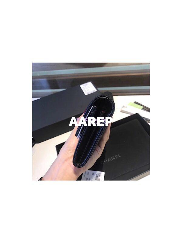 Replica Chanel Classic Flap Wallet in caviar leather A80758 5