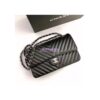 Replica Chanel Blue Python Boy Flap Bag in Matte Gold Hardware 2