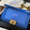 Replica Chanel Classic Flap Caviar Chevron Black Bag 2