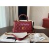 Replica Chanel Camellia Flap Wallet in dark blue lambskin leather A80758 2