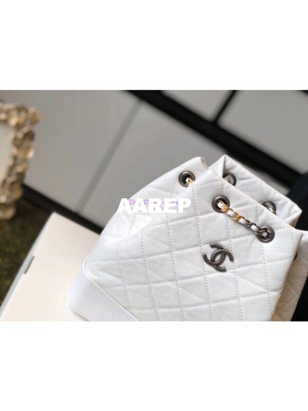 Replica Chanel Gabrielle Backpack A94485 White 3
