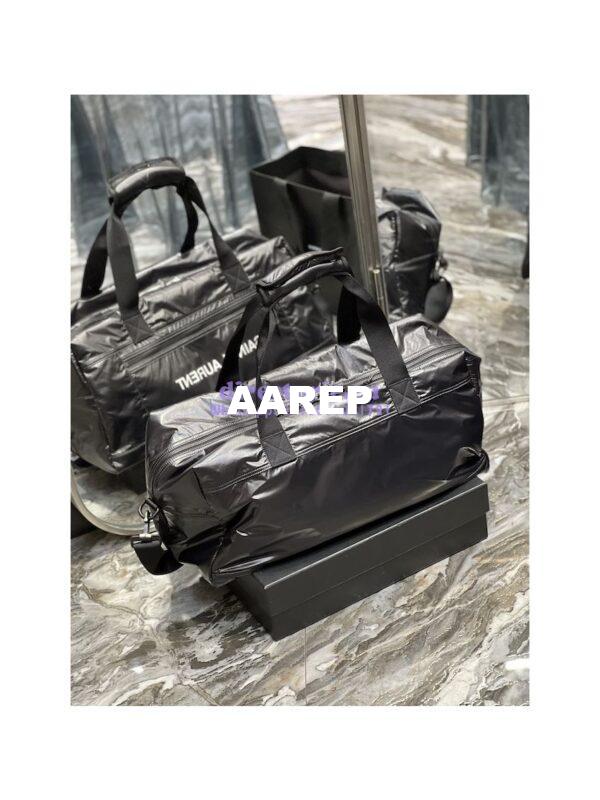 Replica YSL Saint Laurent Nuxx Duffle In Nylon 581374 Black 8